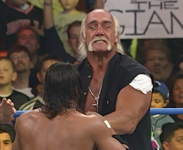 wcw-spring-stampede-2000-hogan-kidman Hulk Hogan beats up Billy Kidman at Spring Stampede 2000