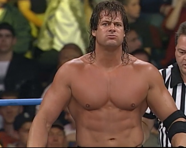 wcw-spring-stampede-2000-mike-awesome Mike Awesome gets ready for battle at WCW Spring Stampede 2000