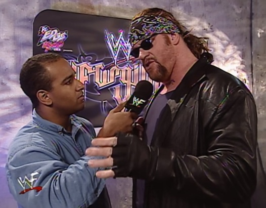 The Undertaker talks to Coach at Unforgiven 2000