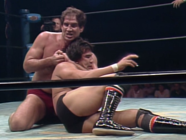 Gerald Brisco wrestles Ricky Steamboat at Starrcade 1983