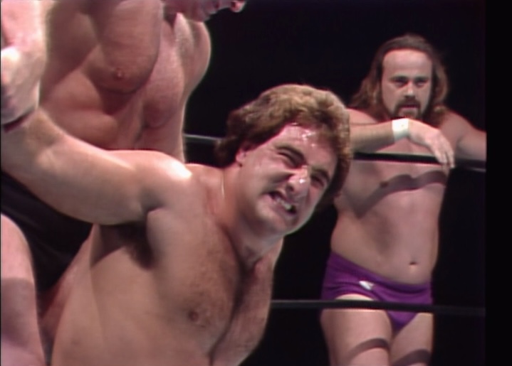 Starrcade 1983 - Johnny Weaver & Scott McGhee vs. Kevin Sullivan & Mark Lewin (w/Gary Hart)