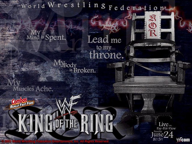 King of the Ring 2001 - event poster
