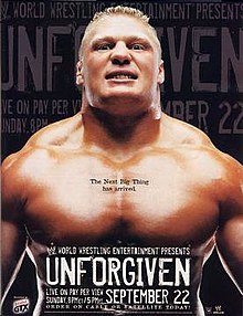 WWE Unforgiven 2002 event poster