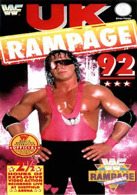 WWE UK RAMPAGE 92 VHS Cover