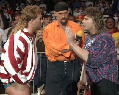 WCW Clash of the Champions 21 - Brad Armstrong confronts Brian Pillman