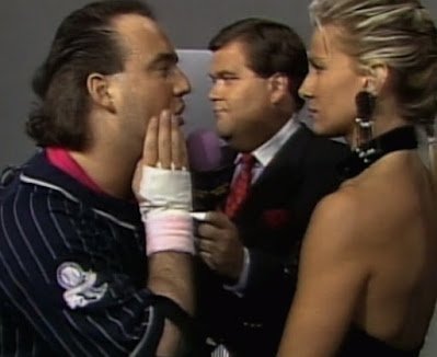 WCW Clash of the Champions XX1 - Paul E. Dangerously, Jim Ross, and Madusa