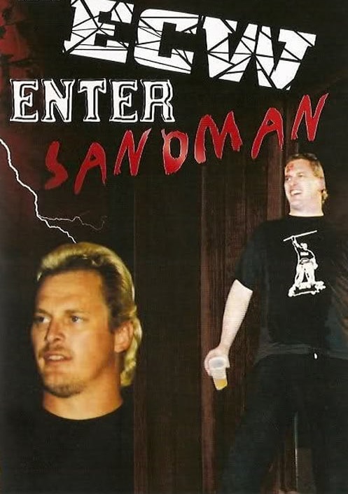 ECW Enter Sandman 1995 VHS cover 