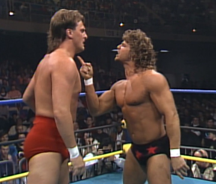 WCW Superbrawl 1993 - Brian Pillman confronts Erik Watts