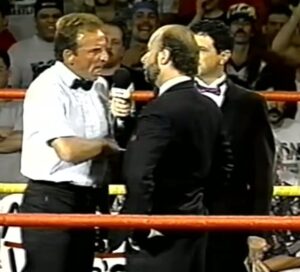 ECW - Barbed Wire, Hoodies and Chokeslams 1995 Review  - Bill Alfonso confronts Todd Gordon