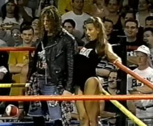 Raven and Beulah McGuillicutty at ECW - Barbed Wire, Hoodies and Chokeslams