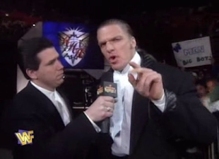 WWF / WWE Royal Rumble 1996: Todd Pettengill interviews Hunter Hearst Helmsley