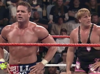 WWF / WWE - In Your House 13: Final Four - Owen Hart & British Bulldog lost to Furnas & LaFon via DQ