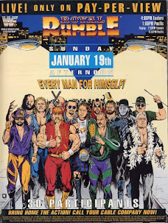 WWF ROYAL RUMBLE 1992 - Event poster