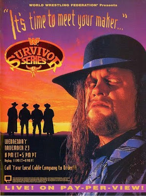 WWF / WWE - Survivor Series 1994: Event poster