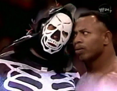 AAA When World's Collide 1994 - La Parka & 2 Cold Scorpio square off