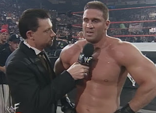 WWE / WWF King of the Ring 1998: Michael cole interviews Ken Shamrock