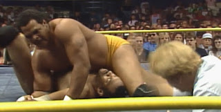 NWA Wrestlewar 1989 - Hacksaw Butch Reed faced Ranger Ross