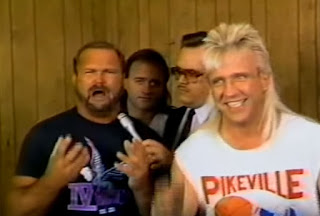 Smoky Mountain Wrestling - Blue Grass Brawl 93 - Arn Anderson and The Rock 'n' Roll Express