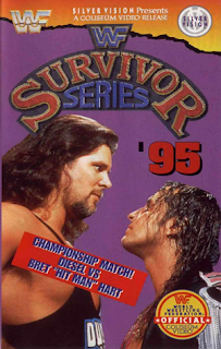 WWF Survivor Series 1995 VHS ccover