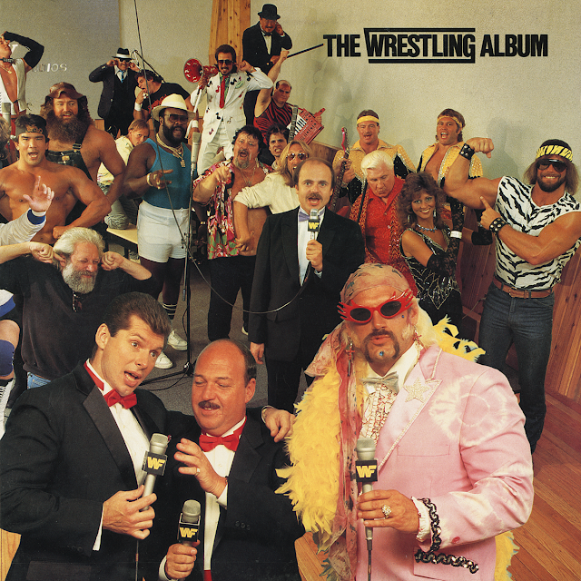 WWF The Wrestling Album - Album cover