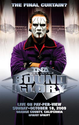 TNA Bound for Glory 2009 event poster