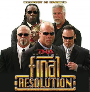 TNA Final Resolution 2008 - Event Poster - www.retroprowrestling.com