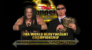 TNA Genesis 2009 - Rhino vs. Sting TNA title match