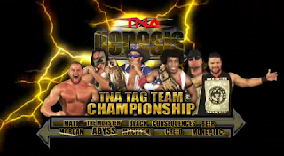 TNA Genesis 2009 - TNA Tag Titles - Jay Lethal & Consequences Creed vs. Matt Morgan & Abyss vs. Beer Money