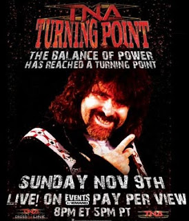 TNA Turning Point 2008 event poster - www.retroprowrestling.com