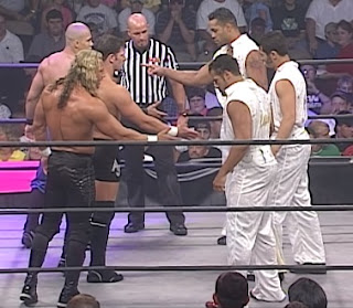 NWA: TNA - First Ever Event - AJ Styles, Low Ki, and Jerry Lynn face The Flying Elvises