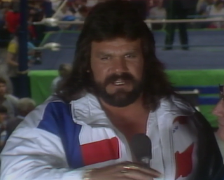 NWA CLASH OF THE CHAMPIONS 1 - 1988: "Dr. Death" Steve Williams cut a promo challenging Flair for a title shot