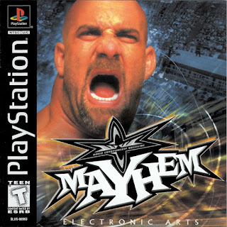 WCW Mayhem - PlayStation1 Review - Game Cover