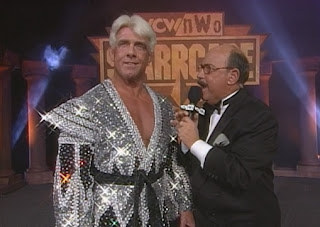 WCW Starrcade 1998 Review - Ric Flair interviewed by Mean Gene Okerlund