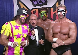 WCW REVIEW - BASH AT THE BEACH 1996 - Randy Savage, Sting, and Lex Luger faced The Outsiders