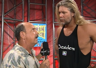 WCW Bash at the Beach - Mean Gene Okerlund interviews Kevin Nash