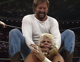 WCW Bash at the Beach 1994 - Bunkhouse buck puts a hurt on Dustin Rhodes