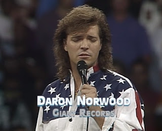 WCW Bash at the Beach 1994 - Daron Norwood sang the national anthem