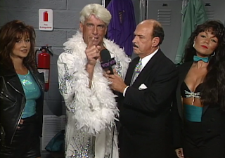 WCW Clash of the Champions 33 1996 REVIEW - Ric Flair had choice words for Hulk Hogan