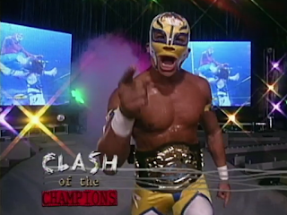 WCW Clash of the Champions 33 1996 REVIEW - Rey Mysterio defended his WCW Cruiserweight Championship against Dean Malenko