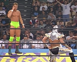 WCW Fall Brawl 1997 Review - Alex Wright defended the TV title against Ultimo Dragon