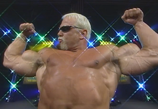 WCW Fall Brawl 1998 Review: Big Poppa Pump poses before his match with Rick Steiner