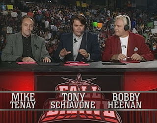 WCW Fall Brawl 1999 - Mike Tenay, Tony Schiavone, Bobby 'The Brain' Heenan