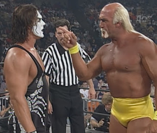 WCW Fall Brawl 1999 - Hulk Hogan defended the WCW title against Sting