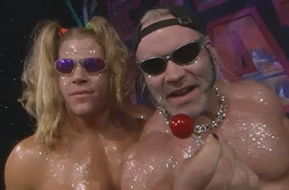 WCW Fall Brawl 1999 - Lenny Lane and Lodi - The West Hollywood Blondes