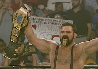 WCW Fall Brawl 1999 - Rick Steiner defended the TV title against Perry Saturn