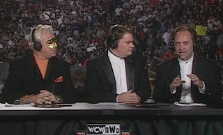 WCW Halloween Havoc 1998 - Bobby 'The Brain' Heenan, Tony Schiavone, and Iron Mike Tenay