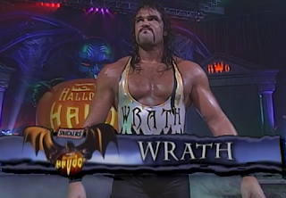 WCW Halloween Havoc 1998 - Wrath makes his way out for a match with Meng