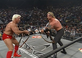 WCW Halloween Havoc 1998 - Ric Flair faced DDP in a strap match