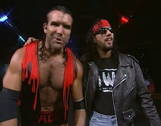 WCW Halloween Havoc 1997 - Scott Hall and Syxx are just too sweet