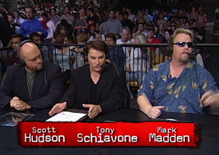 WCW New Blood Rising 2000 - Scott Hudson, Tony Schiavone, and Mark Madden called the event